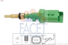 Image of Facet 7.3385 Coolant Temperature Sensor Fits Citroën C3 DS Opel Peugeot Toyota