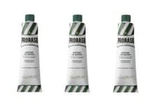 Image of PRORASO Shaving Cream Tube Green Eucalyptus & Menthol 150ml 3xPACK TRIO TRIPLE