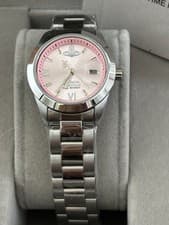 Image of 🎁⭐️Vivienne Westwood Ladies' Pink Dial & Stainless Steel Bracelet Watch