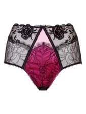 Image of Ann Summers Orielle Pink High Waist Brief Sz 10 *FREE POST*