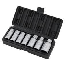 Image of Draper Stud Extractor Set 3/8" Sq. Dr. 1/2" Sq. Dr. (7 Piece) - 07119