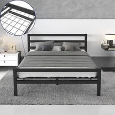 Image of AVENSIS Buhara Strong Sturdy Mesh Base Metal Bed Frame Single/Small Dbl/Double