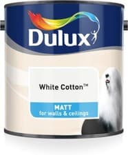 Image of Dulux Matt Smooth Creamy Emulsion Walls Ceilings Paint 2.5L Colours