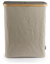 Image of Salter 100L Dual Laundry Hamper Washing Clothes Basket with Lid Home Kitchen
