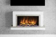 Image of Elgin & Hall Pryzm Vardo Electric Fireplace Suite