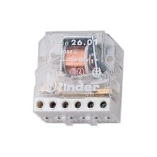 Image of Finder 10A Step Relay 12VAC SPST-NO