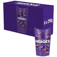 Image of 6x Cadbury Heroes Chocolate Assortment Gifting Box 290 g