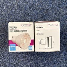 Image of 2 x Knightsbridge GUC5LWW 230v GU10 5w Led Warm White Non Dimmable