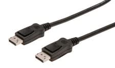 Image of DisplayPort DP Male to Male Cable 1.2a 4K Resolution Various Lengths