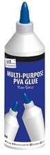 Image of 500ml PVA Glue White Multi-Purpose Non-Toxic Arts Crafts Kids Home School Fun