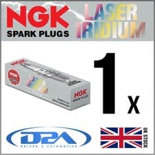 Image of 4x DILKAR8R9HS (91510) NGK Laser Iridium Spark Plug Genuine