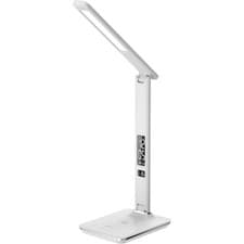 Image of Groov e Ares LED Desk Lamp Touch Control 3 Modes Wireless Charger Alarm Clock