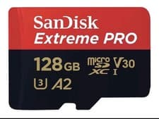 Image of SanDisk 128GB Extreme PRO microSDXC card Original