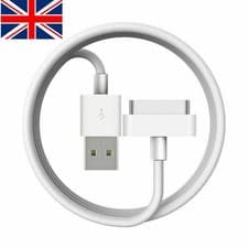 Image of 1M 30-Pin to USB Data Sync Charger Cable Wire for Apple iPhone iPad iPod - UK