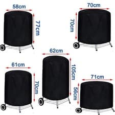 Image of Waterproof BBQ Barbecue Cover Smoker Grill Gas Outdoor Protector Rain Proof