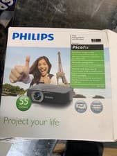 Image of Philips PicoPix projector - PPX 2450 with MP4 player 55 lumens
