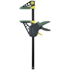 Image of Wolfcraft 3031000 One-handed Clamp PRO 120kg Force 300mm Span 100mm Nose