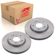 Image of Pair of Front Brake Disc Fits KIA Ceed Proceed Venga Hyundai i30 iX20 Febi 31470