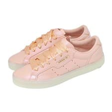 Image of adidas Originals Sleek W Light Pink Off White Women Casual Shoes JS1619