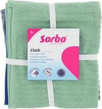 Image of Sorbo Terry Dish Cloths, Kitchen Cleaning Cloths, Pack of 3 Super Absorbent Dis