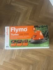 Image of Flymo Turbo Lite 250 Electric Hover Lawn Mower – 1400 W, 25 cm Cutting Width,