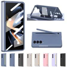 Image of PC Case Screen Protector S Pen Holder Cover for Samsung Galaxy Z Fold 3 4 5 5G