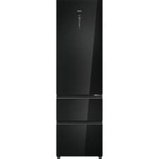 Image of Haier HTW7620DNGB 3D 60 Series 7 60cm Free Standing Fridge Freezer Obsidian