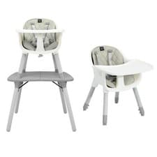 Image of Convertible Baby High Chair 4-in-1: High Chair, Low Chair, Table & Chair
