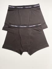 Image of Calvin Klein Men's  Classic Fit Boxer  Underwear Double. &  Single Pack - Black