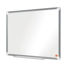 Image of Nobo Premium Plus Melamine Presentation School Whiteboard 1200x900mm 1915168