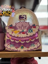 Image of Loungefly Disney Aladdin Jasmine Cake Mini Backpack