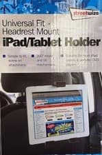 Image of STREETWIZE IN CAR SEAT HEADREST MOUNT IPAD & TABLET HOLDER travel SWITH