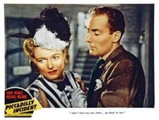 Image of Piccadilly Incident Lobby Card Anna Neagle Michael Wilding 1946 Old Photo 1