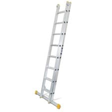 Image of Lyte NELT Trade Double & Triple Aluminium Extension Ladders - UK Manufactured