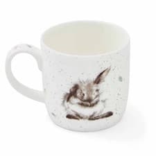 Image of Royal Worcester Wrendale Designs Rabbit 310ml Coffee/Tea Mug Porcelain New👍