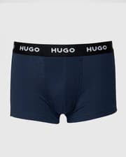 Image of HUGO Triple Pack Mens Trunks - Navy 410