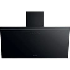 Image of Hotpoint Chimney Cooker Hood 80 cm 3 Speed Black LED Touch Control PHVP 82F LT K