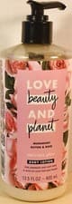 Image of Love Beauty And Planet Murumuru Butter 7 Rose Body Lotion 13.5 Oz 400ml