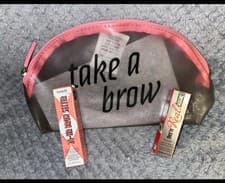 Image of Benefit Take a Brow They’re Real Magnet Black Mascara 24 hr Brow Setter Bag NEW