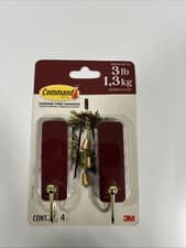 Image of Command Medium Designer Hooks, Pack of 2 with 4 Adhesive Strips