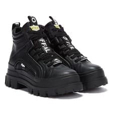 Image of Buffalo Aspha Mid NC Womens Black Boots