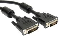 Image of DVI-D to DVI-D 24+1 Cable Gold Plated Dual Link Male to Male Cable Lead Adapter