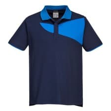 Image of Portwest Mens Lightweight Polo Shirt Moisture wicking Casual Outdoor Workwear