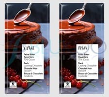Image of Vivani Dark Cooking Chocolate Vegan Organic - 200g (Pack of 2)