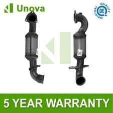 Image of Catalytic Converter Euro 5 Front Unova Fits Mini Peugeot Citroen 1.6 2.0