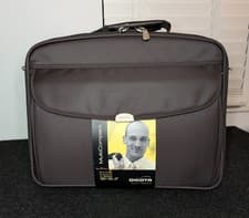 Image of Dicota Compact Laptop Bag - Suitable for Up to 15.4 Laptops - Compact Brown New