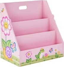 Image of Fantasy Fields Magic Garden Kids Bookshelf, Bookcase, Children's Book and Toy S