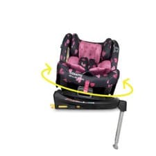 Image of Cosatto All in All Rotate ISOFIX Car Seat From Birth To 36KG (12 years) Charcoal