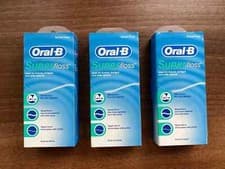 Image of Oral B Dental Essential Floss, Super-Floss, Satin Tape, Pro-Expert premium