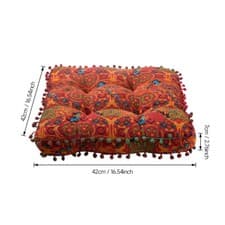 Image of Seat Chair Cushion Adult Chunky Garden Dining Armchair Cotton Thick Booster Pads